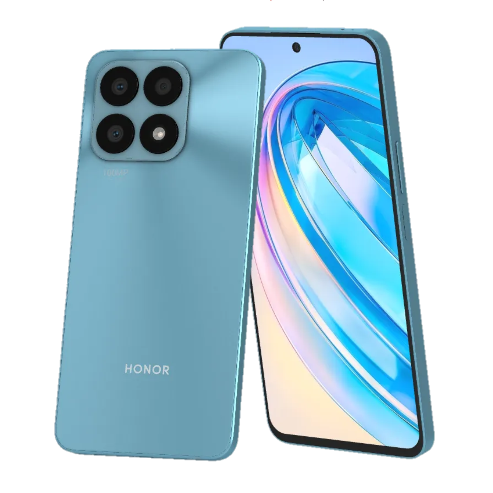 HONOR X8A Cyan Lake – Midnight Black