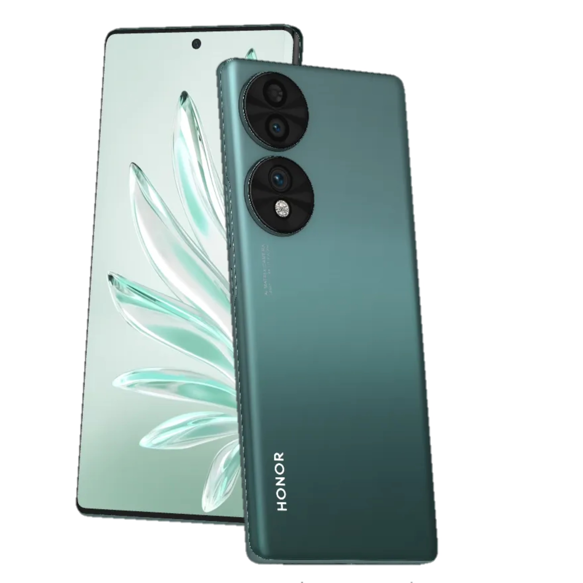 Honor 70 5G Midnight Black – Emerald Green – Icelandic Frost – Crystal Silver